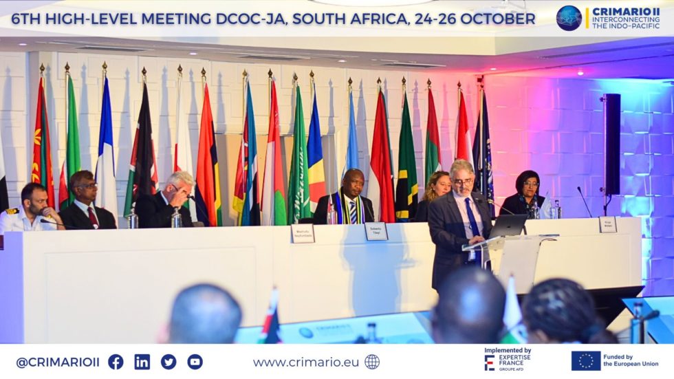 CRIMARIO in Cape Town to participate to the Djibouti Code of Conduct (DCoC) High Level meeting
